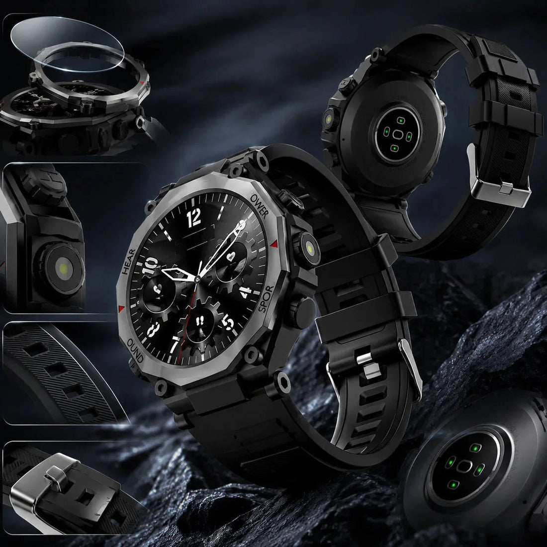 Reloj Inteligente GT6 Pro — Llamadas Bluetooth y Linterna